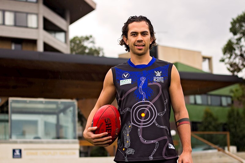 Uni Blacks celebrate Indigenous Round