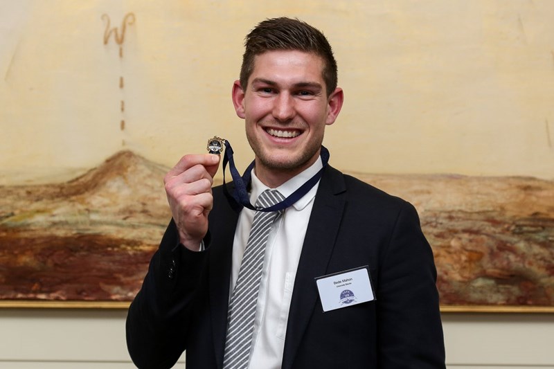 Mahon wins Woodrow Medal
